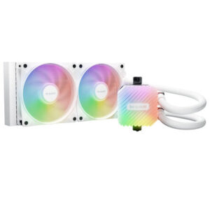 be quiet! Light Loop All-in-One Liquid Cooler, ARGB - 240mm, baltos spalvos