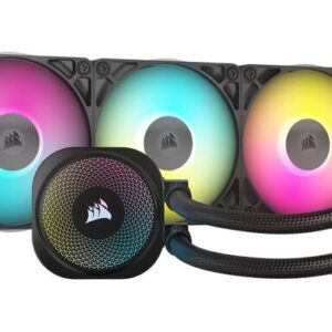 Corsair iCUE LINK Titan 360 RX RGB Complete Water Cooling - 360 mm, juodos spalvos