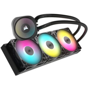 Corsair Nautilus RS 360 ARGB Complete Water Cooling - 360 mm, juodos spalvos