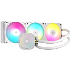 Corsair Nautilus RS 360 ARGB Complete Water Cooling - 360 mm, baltos spalvos