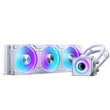PHANTEKS Glacier One 360D30 X2 DRGB All-in-One Liquid Cooler - 360mm, baltos spalvos