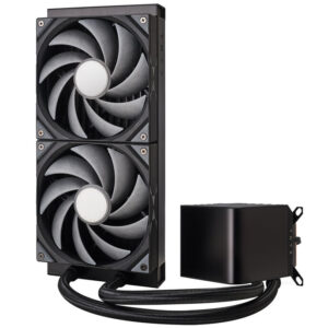 TRYX PANORAMA 280 All-in-One Liquid Cooling, 3D-AMOLED Display – 280mm, juodos spalvos - Image 2