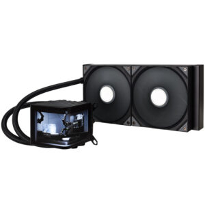 TRYX PANORAMA 280 All-in-One Liquid Cooling, 3D-AMOLED Display – 280mm, juodos spalvos