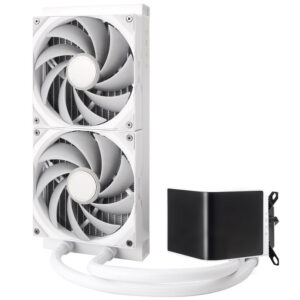 TRYX PANORAMA 280 All-in-One Liquid Cooling, 3D-AMOLED Display – 280mm, juodos spalvos - Image 2