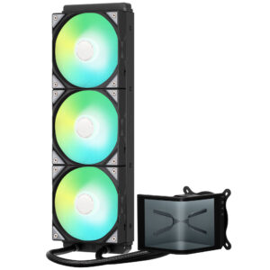 TRYX PANORAMA SE ARGB 360 Complete Water Cooling, 3D AMOLED Display - 360mm, juodos spalvos