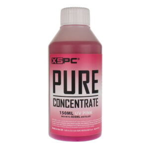 XSPC PURE coolant concentrate, 150 ml - pink, UV
