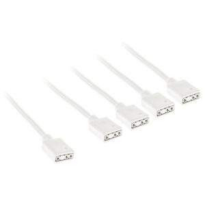 Kolink ARGB 1-4 splitter cable - 30cm, white