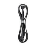 CableMod Basics Universelles 12V-2x6-Cable, 90° Connector, 16-Pin to 16-Pin - juodos spalvos, 60 cm, var. B