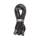 CableMod Pro ModMesh 12V-2x6-Cable, 3x 8-Pin, StealthSense – juodos spalvos, var. B
