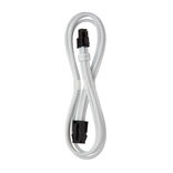 CableMod Pro ModMesh 4-pin ATX Extension, 45cm - baltos spalvos