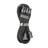 CableMod Pro ModMesh 8+8-pin PCI-e-Extension, 45cm - juodos spalvos