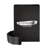 CableMod C-Series Pro ModMesh Cableset, 2x 12V-2x6-Cable, StealthSense, for Corsair Type 5 RMx Shift PSUs - carbon, 65cm