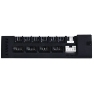 Lian Li EDGE HUB, 4x USB, 6x PWM - black - Image 1