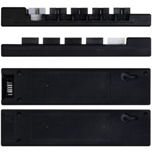 Lian Li EDGE HUB, 4x USB, 6x PWM - black - Image 2