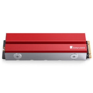 Jonsbo M.2-6 SSD aušintuvas 2280 - raudonos spalvos - Image 2