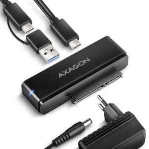 AXAGON ADSA-FPX FastPortX SATA to USB-C 3.1 Adapter - Black