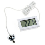 Lamptron TS708 Digital Thermometer, G1/4 Inch Connection - white