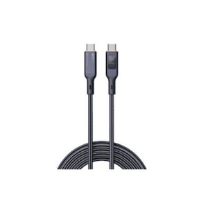 Aukey Nylon pintas USB-C į USB-C kabelis su LCD, 1m