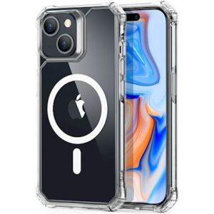 ESR Air Armor Dėklas MagSafe Apple iPhone 15 Plus, skaidrus - Image 1