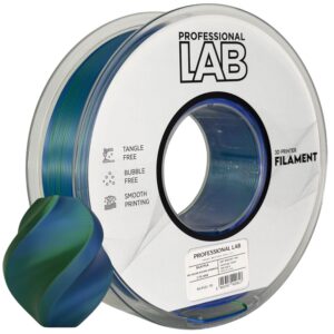 3D Plastikas - Filamentas PLA Silk Dual Color Oceans Embrace | 1.75 mm, 1 kg | Professional LAB