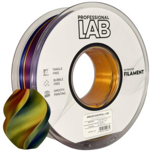 3D Plastikas - Filamentas PLA Silk Tri Color Sunset Horizon | 1.75 mm, 1 kg | Professional LAB