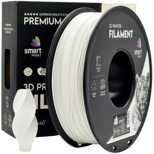 3D Plastikas - Filamentas PLA warm baltas | 1.75 mm, 1 kg | SPrint