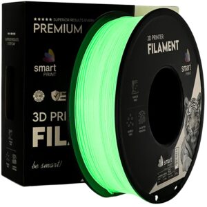 3D Plastikas - Filamentas PLA luminous žalias | 1.75 mm, 1 kg | SPrint