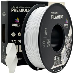 3D Plastikas - Filamentas PLA+ baltas | 1.75 mm, 1 kg | SPrint