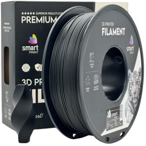 3D Plastikas - Filamentas PLA juodas | 1.75 mm, 1 kg | SPrint
