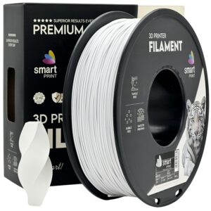 3D Plastikas - Filamentas PLA baltas | 1.75 mm, 1 kg | SPrint