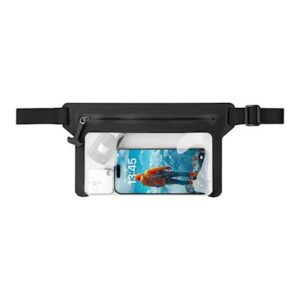 FIXED Dry Belt vandeniui atsparus dėklas, juodos spalvos