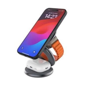 FIXED MagPowerstation Round MagSafe belaidis įkroviklis