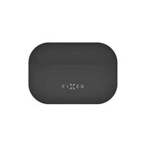 FIXED Silky dėklas skirtas Apple Airpods Pro, juodos spalvos