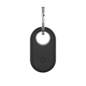 FIXED Silky dėklas skirtas Samsung SmartTag2, juodos spalvos