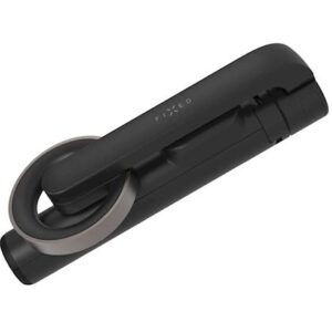 FIXED MagSafe compatible asmenukių lazda su nuotoliniu valdymu, juodos spalvos