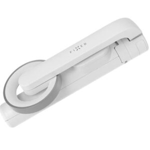FIXED MagSafe compatible asmenukių lazda su nuotoliniu valdymu, baltos spalvos