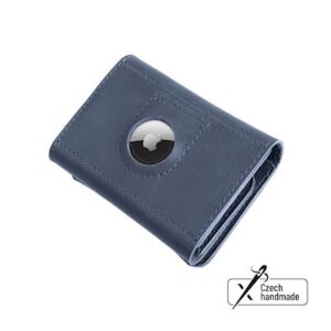 FIXED Tripple Wallet dėklas skirtas AirTag, mėlynos spalvos - Image 1