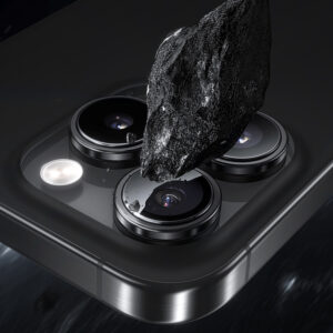 Benks Apsauginis stiklas Glass Warrior Lens Protector telefonui skirtas Apple iPhone 16 Pro/16 Pro Max (objektyvui 3 vnt) silver - Image 3