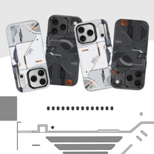 Benks Dėklas Dynamic Magnetic Mecha (D069) skirtas Apple iPhone 17 Pro juodos spalvos (Camera Control Button) - Image 7