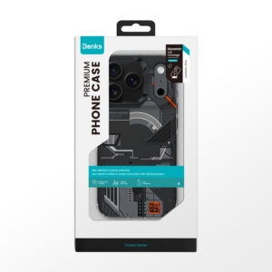Benks Dėklas Dynamic Magnetic Mecha (D069) skirtas Apple iPhone 17 Pro juodos spalvos (Camera Control Button) - Image 9
