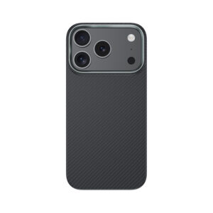 Benks Dėklas Magnetic Armor Air Kevlar Metal Frame 600D (0069) skirtas Apple iPhone 17 Pro juodos spalvos - Image 4