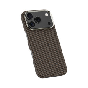 Benks Dėklas Magnetic Armor Tint Kevlar 1000D (0069) skirtas Apple iPhone 17 Pro aukso spalvos - Image 2