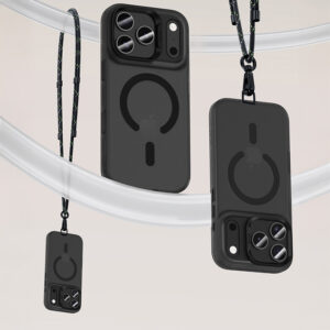 Benks Dėklas Magnetic Lucid Armor (0067) skirtas Apple iPhone 17 juodos spalvos (Camera Control Button) - Image 9