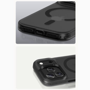 Benks Dėklas Magnetic Lucid Armor (0070) skirtas Apple iPhone 17 Pro Max baltos spalvos (Camera Control Button) - Image 4