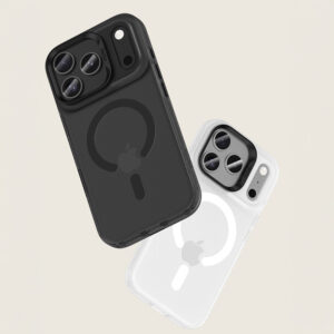 Benks Dėklas Magnetic Lucid Armor (0070) skirtas Apple iPhone 17 Pro Max baltos spalvos (Camera Control Button) - Image 6