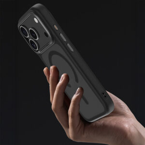 Benks Dėklas Magnetic Mist Metal Frame (0070) skirtas Apple iPhone 17 Pro Max biały (Camera Control Button) - Image 6