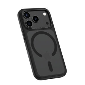 Benks Dėklas Magnetic Mist Metal Frame (0070) skirtas Apple iPhone 17 Pro Max juodos spalvos (Camera Control Button) - Image 2