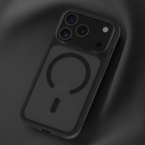 Benks Dėklas Magnetic Mist Metal Frame (0070) skirtas Apple iPhone 17 Pro Max juodos spalvos (Camera Control Button) - Image 7