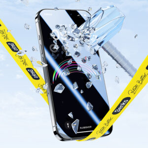 Benks Apsauginis stiklas Air Shield HD Glass (T070) skirtas Apple iPhone 17 Pro Max black - 10 vnt - Image 8