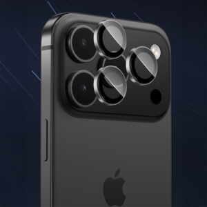 Benks Apsauginis stiklas DR Sapphire Lens Protector telefonui skirtas Apple iPhone 17 (objektyvui 2 vnt) black - Image 3